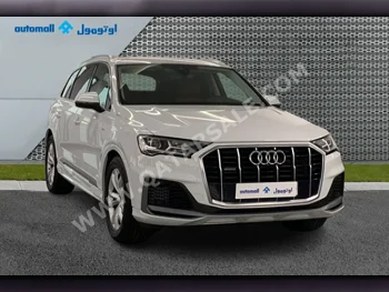 Audi  Q7  3.0  2022  Automatic  3,727 Km  4 Cylinder  Front Wheel Drive (FWD)  SUV  White  With Warranty