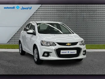 Chevrolet  Aveo  2019  Automatic  67,944 Km  4 Cylinder  Front Wheel Drive (FWD)  Sedan  White