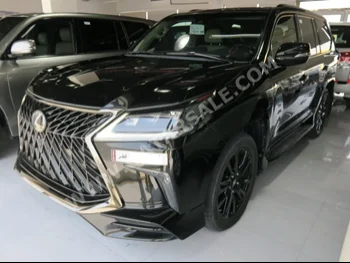 Lexus  LX  570 S Black Edition  2020  Automatic  98,000 Km  8 Cylinder  Four Wheel Drive (4WD)  SUV  Black  With Warranty
