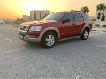 Ford  Explorer  2010  Automatic  161,000 Km  6 Cylinder  Four Wheel Drive (4WD)  SUV  Red  With Warranty