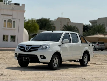 Foton  Pick up  Tunland  2020  Manual  0 Km  4 Cylinder  Front Wheel Drive (FWD)  Pick Up  White  With Warranty