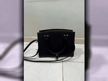 Tote Bag  Harrods  Black  Faux Leather  For Women