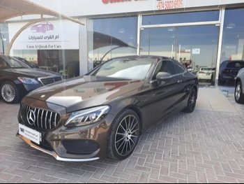 Mercedes-Benz  C-Class  300  2017  Automatic  114,000 Km  4 Cylinder  Rear Wheel Drive (RWD)  Coupe / Sport  Brown