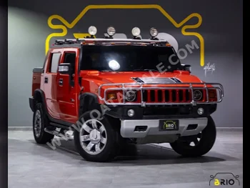 Hummer  H2  2008  Automatic  202,000 Km  8 Cylinder  Four Wheel Drive (4WD)  SUV  Orange  With Warranty