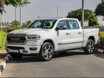Dodge  Ram  Limited  2023  Automatic  0 Km  8 Cylinder  Four Wheel Drive (4WD)  Pick Up  White  With Warranty