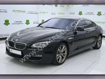 BMW  6-Series  640i  2013  Automatic  90,000 Km  6 Cylinder  Rear Wheel Drive (RWD)  Sedan  Black  With Warranty