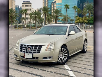 Cadillac  CTS  2013  Automatic  98,000 Km  6 Cylinder  Rear Wheel Drive (RWD)  Sedan  Light Gold  With Warranty