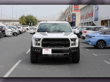 Ford  Raptor  2018  Automatic  99,000 Km  6 Cylinder  Four Wheel Drive (4WD)  Pick Up  White  With Warranty