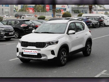 Kia  Sonet  2024  Automatic  0 Km  4 Cylinder  Front Wheel Drive (FWD)  SUV  White  With Warranty