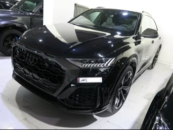 Audi  Q8  RS  2022  Automatic  30,000 Km  8 Cylinder  Four Wheel Drive (4WD)  SUV  Black  With Warranty