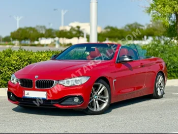 BMW  4-Series  428 I  2014  Automatic  76,000 Km  4 Cylinder  Rear Wheel Drive (RWD)  Convertible  Red