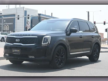 Kia  Telluride  2020  Automatic  95,000 Km  6 Cylinder  Front Wheel Drive (FWD)  SUV  Black  With Warranty