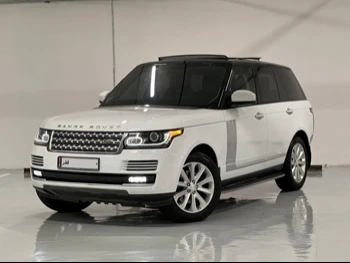Land Rover  Range Rover  Vogue  2015  Automatic  109,000 Km  8 Cylinder  Four Wheel Drive (4WD)  SUV  White