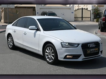Audi  A4  2015  Automatic  96,000 Km  4 Cylinder  Front Wheel Drive (FWD)  Sedan  White