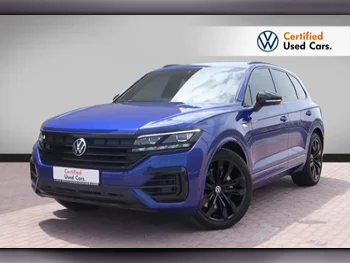 Volkswagen  Touareg  R line  2023  Automatic  15,000 Km  6 Cylinder  All Wheel Drive (AWD)  SUV  Blue  With Warranty