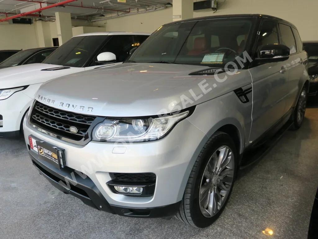 Land Rover  Range Rover  Sport Super charged  2014  Automatic  115,000 Km  8 Cylinder  Four Wheel Drive (4WD)  SUV  Silver  With Warranty