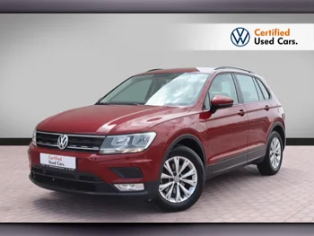 Volkswagen  Tiguan  1.4 TSI  2017  Automatic  60,500 Km  4 Cylinder  Front Wheel Drive (FWD)  SUV  Red