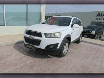 Chevrolet  Captiva  2013  Automatic  174,000 Km  4 Cylinder  Front Wheel Drive (FWD)  SUV  White