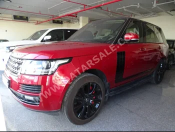 Land Rover  Range Rover  Vogue  Autobiography  2013  Automatic  144,000 Km  8 Cylinder  Four Wheel Drive (4WD)  SUV  Red  With Warranty