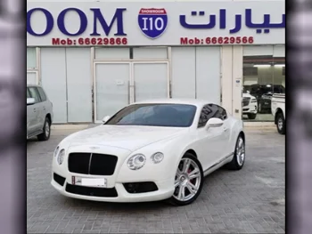 Bentley  Continental  GT  2014  Automatic  65,000 Km  8 Cylinder  Rear Wheel Drive (RWD)  Coupe / Sport  White
