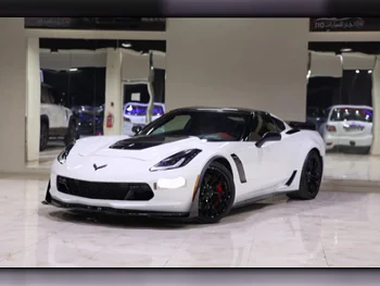 Chevrolet  Corvette  ZO6  2016  Manual  51,000 Km  8 Cylinder  Rear Wheel Drive (RWD)  Coupe / Sport  White  With Warranty