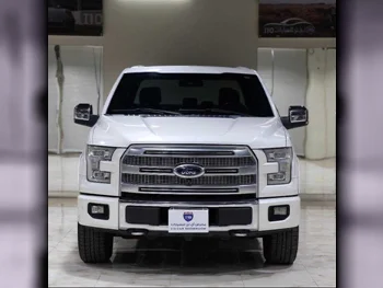 Ford  F  150 Platinum  2015  Automatic  172,000 Km  6 Cylinder  Four Wheel Drive (4WD)  Pick Up  White  With Warranty