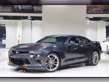 Chevrolet  Camaro  SS  2017  Automatic  65,000 Km  8 Cylinder  Rear Wheel Drive (RWD)  Coupe / Sport  Gray  With Warranty
