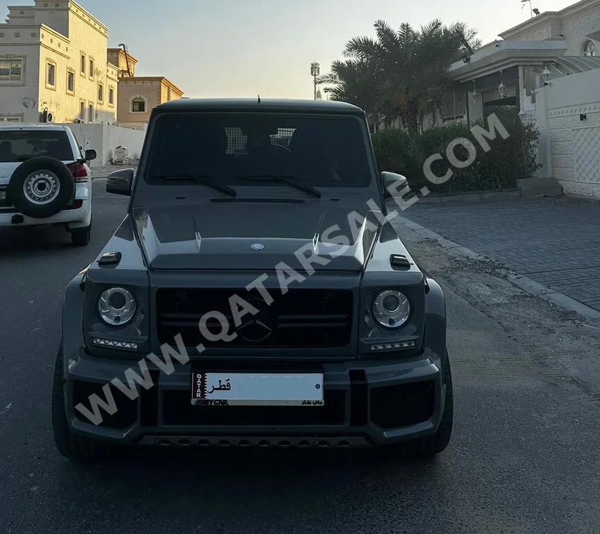 Mercedes-Benz  G-Class  63 AMG  2016  Automatic  83,000 Km  8 Cylinder  Four Wheel Drive (4WD)  SUV  Gray