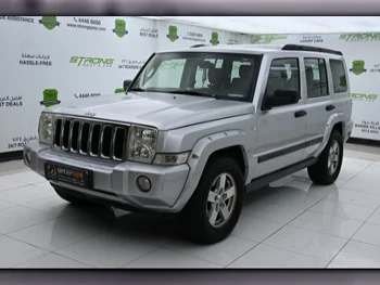 Jeep  Commander  2007  Automatic  168,000 Km  8 Cylinder  Four Wheel Drive (4WD)  SUV  Silver  With Warranty