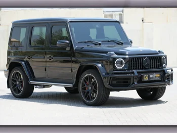 Mercedes-Benz  G-Class  63 AMG  2023  Automatic  2,500 Km  8 Cylinder  Four Wheel Drive (4WD)  SUV  Black  With Warranty