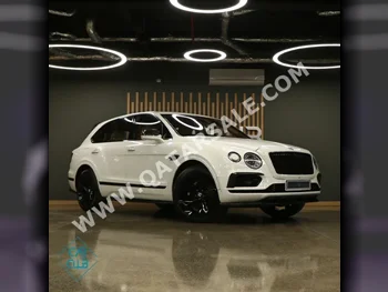 Bentley  Bentayga  2017  Automatic  58,000 Km  12 Cylinder  Four Wheel Drive (4WD)  SUV  White