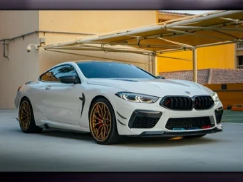 BMW  M-Series  8  2020  Automatic  36,000 Km  8 Cylinder  Rear Wheel Drive (RWD)  Coupe / Sport  White  With Warranty