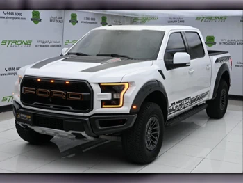 Ford  Raptor  2019  Automatic  81,000 Km  6 Cylinder  Four Wheel Drive (4WD)  Pick Up  White  With Warranty