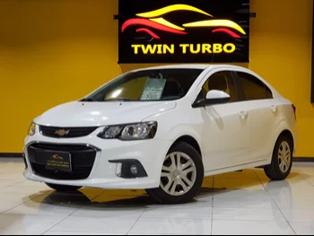 Chevrolet  Aveo  2019  Automatic  81,000 Km  4 Cylinder  Front Wheel Drive (FWD)  Sedan  White  With Warranty