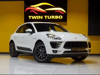 Porsche  Macan  S  2018  Automatic  16,000 Km  6 Cylinder  Four Wheel Drive (4WD)  SUV  White
