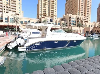 Gulf Craft  Oryx  40 ft  White + Blue  2012  UAE  2  mercury  With Parking