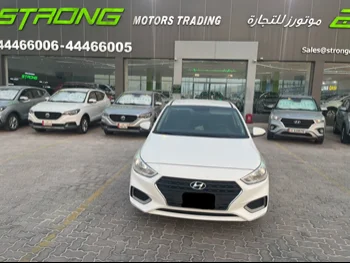 Hyundai  Accent  2020  Automatic  74,000 Km  4 Cylinder  Front Wheel Drive (FWD)  Sedan  White  With Warranty