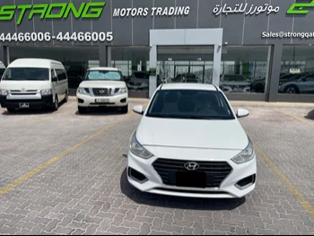 Hyundai  Accent  2020  Automatic  138,000 Km  4 Cylinder  Front Wheel Drive (FWD)  Sedan  White  With Warranty