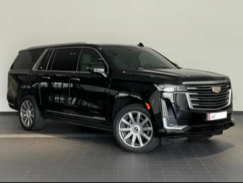 Cadillac  Escalade  Platinum  2022  Automatic  7,000 Km  8 Cylinder  Four Wheel Drive (4WD)  SUV  Black  With Warranty