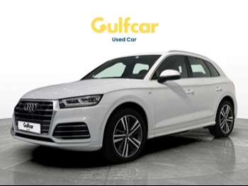 Audi  Q5  2018  Automatic  76,768 Km  4 Cylinder  Four Wheel Drive (4WD)  SUV  White