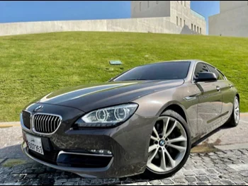 BMW  6-Series  640i  2016  Automatic  78,000 Km  6 Cylinder  Rear Wheel Drive (RWD)  Sedan  Brown  With Warranty