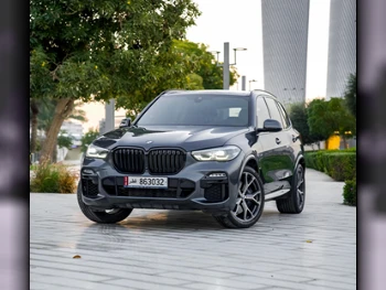 BMW  X-Series  X5  2019  Automatic  78,000 Km  6 Cylinder  Four Wheel Drive (4WD)  SUV  Black  With Warranty