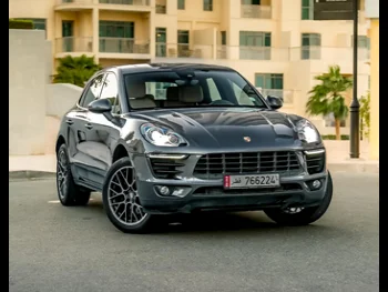 Porsche  Macan  2018  Automatic  45,000 Km  4 Cylinder  Four Wheel Drive (4WD)  SUV  Gray  With Warranty