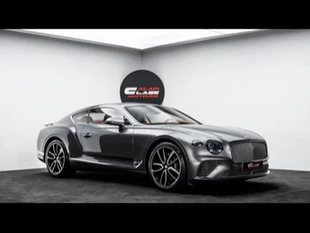 Bentley  Continental  GT  2019  Automatic  14,553 Km  12 Cylinder  All Wheel Drive (AWD)  Coupe / Sport  Gray  With Warranty