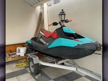 Sea-Doo  Spark  2018  Black and Blue  2  90  With Trailer
