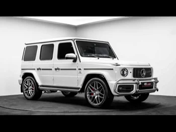 Mercedes-Benz  G-Class  63 AMG  2021  Automatic  21,576 Km  8 Cylinder  Four Wheel Drive (4WD)  SUV  White  With Warranty