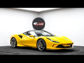 Ferrari  F8 Tributo  2021  Automatic  19,646 Km  8 Cylinder  Rear Wheel Drive (RWD)  Coupe / Sport  Yellow  With Warranty
