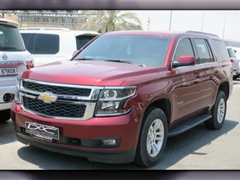 Chevrolet  Tahoe  2018  Automatic  78,000 Km  8 Cylinder  Four Wheel Drive (4WD)  SUV  Red  With Warranty