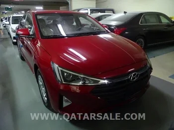 Hyundai  Elantra  Sedan  Red  2019