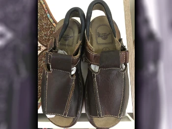 Slippers / Sandals Genuine Leather  Brown  Men  Dr Martens
